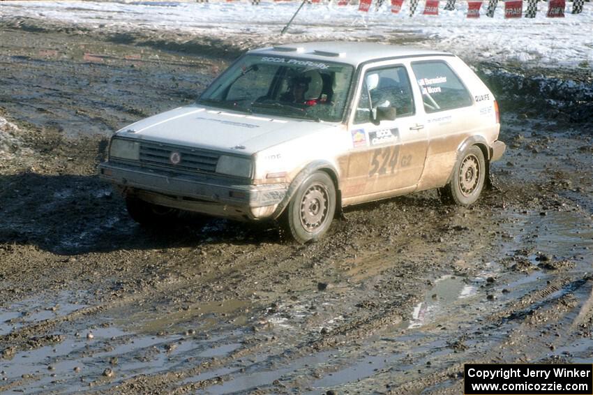 Art Burmeister / Larry Moore VW GTI on SS12, Hungry 5 I.