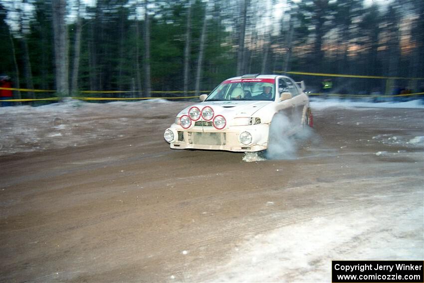 Seamus Burke / Rory Kennedy Mitsubishi Lancer Evo VI on SS16, Thunder River.