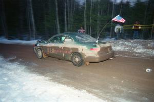 Tad Ohtake / Bob Martin Ford Escort ZX2 on SS16, Thunder River.