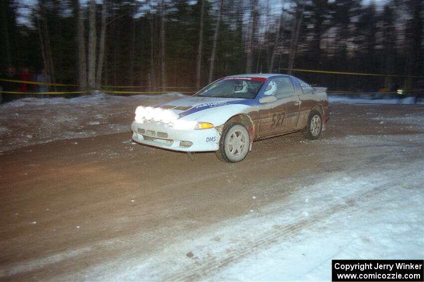 Chris Gilligan / Joe Petersen Mistubishi Eclipse GSX on SS16, Thunder River.