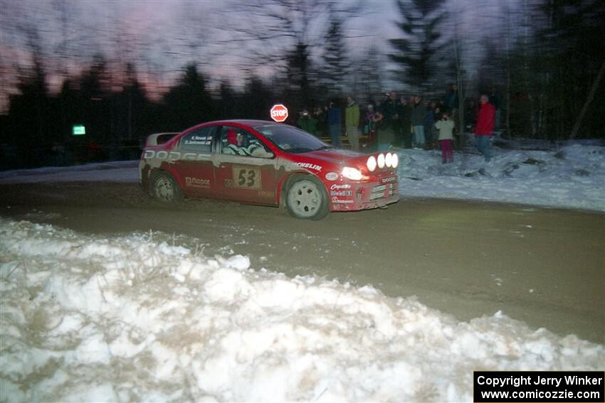 Don Jankowski / Ken Nowak Dodge SRT-4 on SS16, Thunder River.