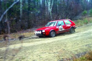 Mike Merbach / Keith Dahlke VW GTI on SS1, East Steamboat.