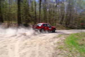 Levi Johnson / Griffin Johnson BMW 325e on SS1, Steamboat I.