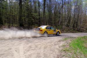 Steve Gingras / Katie Gingras Subaru Impreza on SS1, Steamboat I.