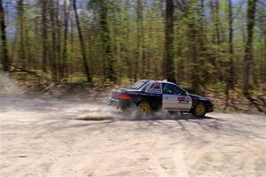 Travis Mattonen / Anikka Nykanen Subaru Impreza on SS1, Steamboat I.