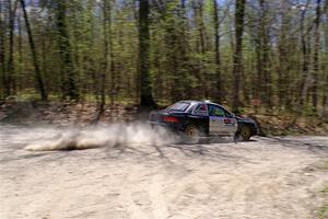Travis Mattonen / Anikka Nykanen Subaru Impreza on SS1, Steamboat I.
