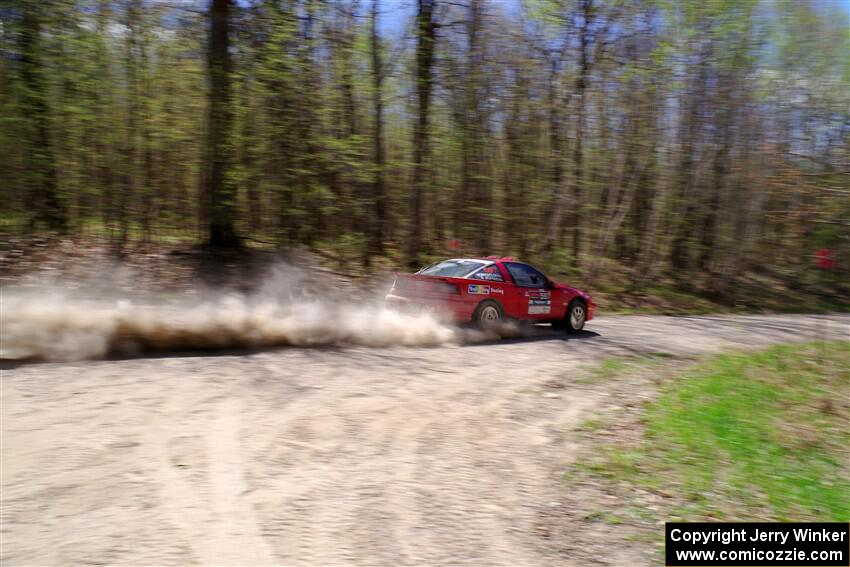 Rob Dupree / Kevin Dobrowolski Mitsubishi Eclipse GSX on SS1, Steamboat I.