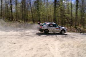 Peter Farrow / Jackson Sedivy Subaru WRX on SS1, Steamboat I.