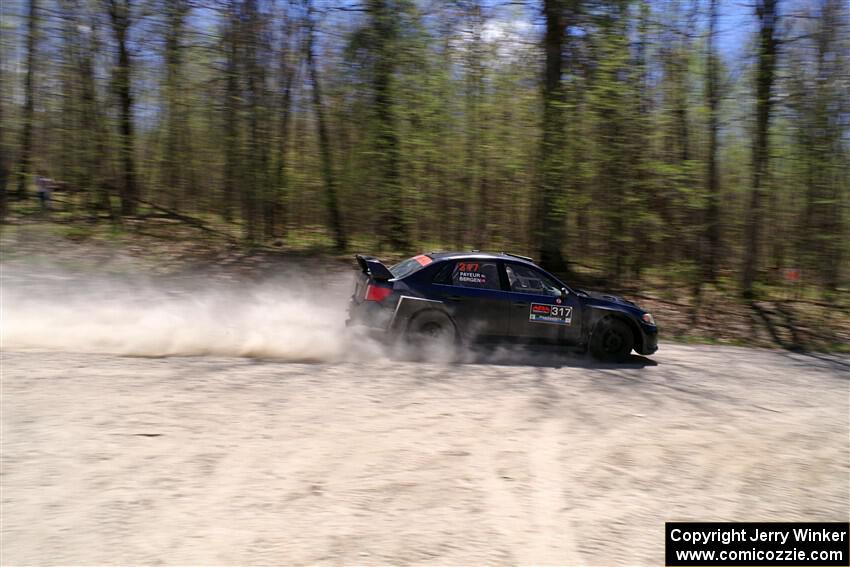 Daryl Bergen / Lorelai Payeur Subaru WRX STi on SS1, Steamboat I.