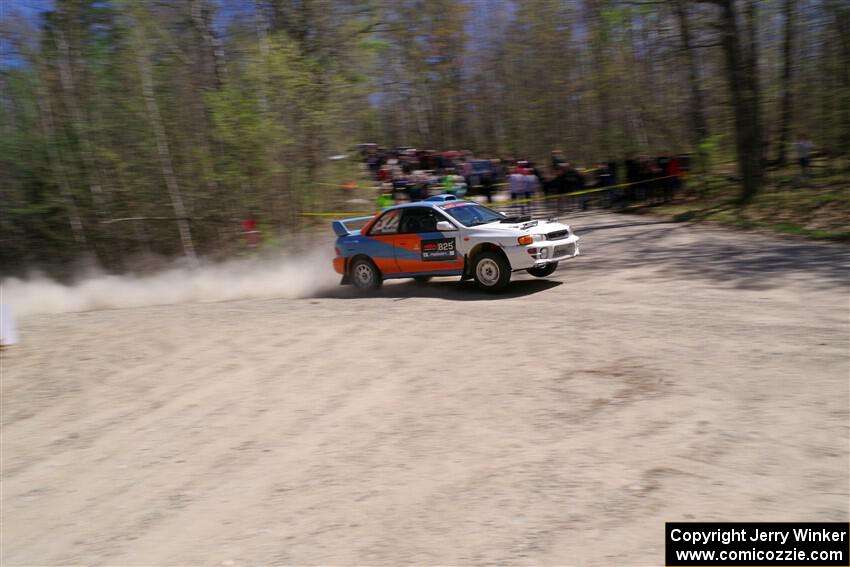 Tyler Matalas / Dustin Sharkozy Subaru Impreza LX on SS1, Steamboat I.