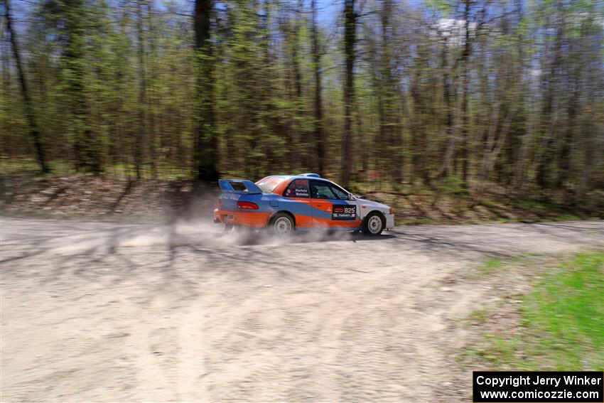Tyler Matalas / Dustin Sharkozy Subaru Impreza LX on SS1, Steamboat I.