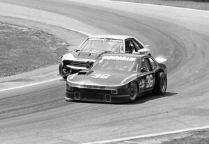 Paul Miller's Porsche 924 Carrera Turbo and Tom Gloy's Mercury Capri