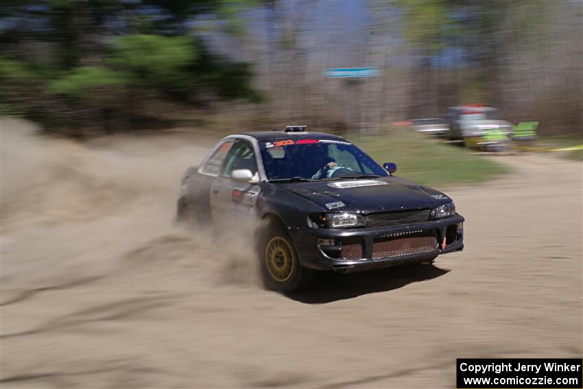 Travis Mattonen / Anikka Nykanen Subaru Impreza on SS2, Kabekona I.