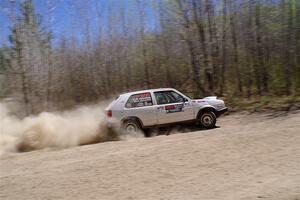 Josh Nykanen / Matt Nykanen VW GTI on SS2, Kabekona I.