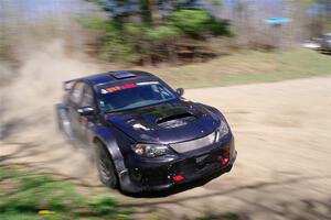 Daryl Bergen / Lorelai Payeur Subaru WRX STi on SS2, Kabekona I.