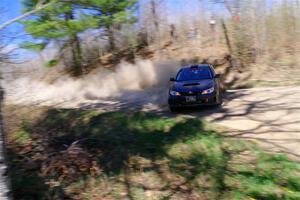 Corey Morris / Zane Morris Subaru WRX STi on SS2, Kabekona I.