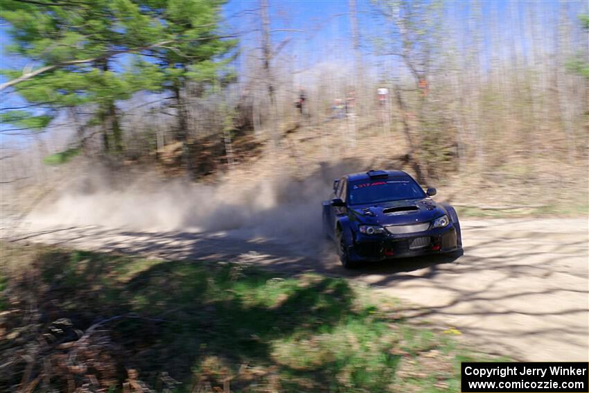 Daryl Bergen / Lorelai Payeur Subaru WRX STi on SS2, Kabekona I.