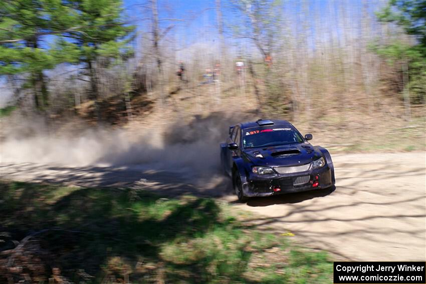 Daryl Bergen / Lorelai Payeur Subaru WRX STi on SS2, Kabekona I.