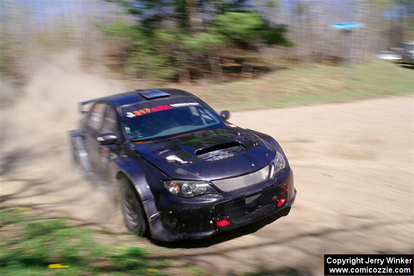 Daryl Bergen / Lorelai Payeur Subaru WRX STi on SS2, Kabekona I.