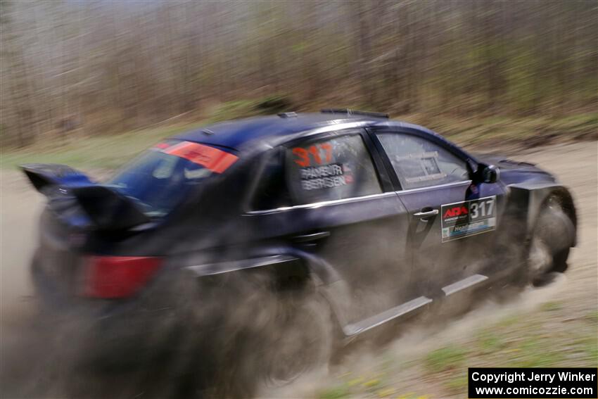 Daryl Bergen / Lorelai Payeur Subaru WRX STi on SS2, Kabekona I.
