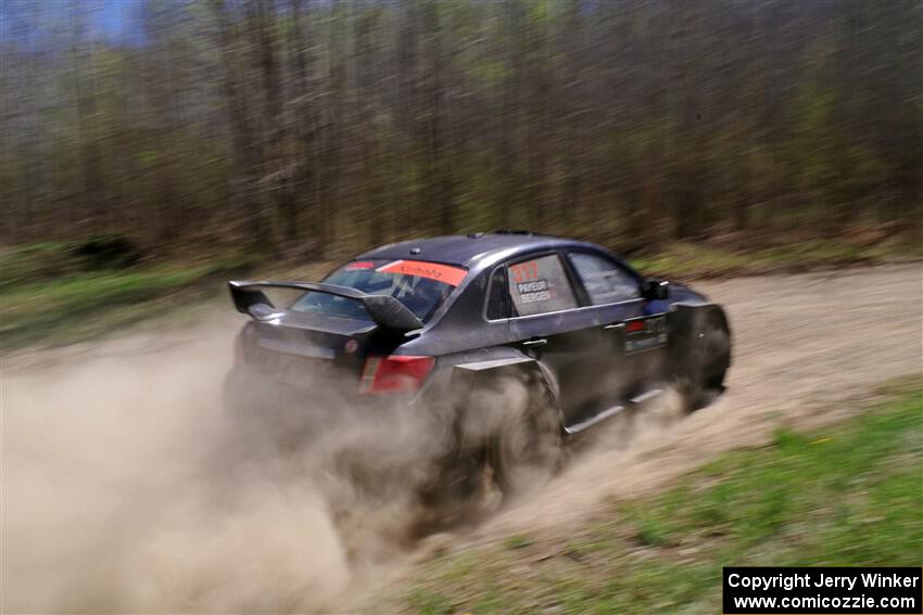 Daryl Bergen / Lorelai Payeur Subaru WRX STi on SS2, Kabekona I.