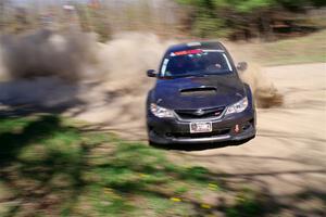 Corey Morris / Zane Morris Subaru WRX STi on SS2, Kabekona I.