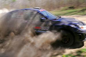 Corey Morris / Zane Morris Subaru WRX STi on SS2, Kabekona I.