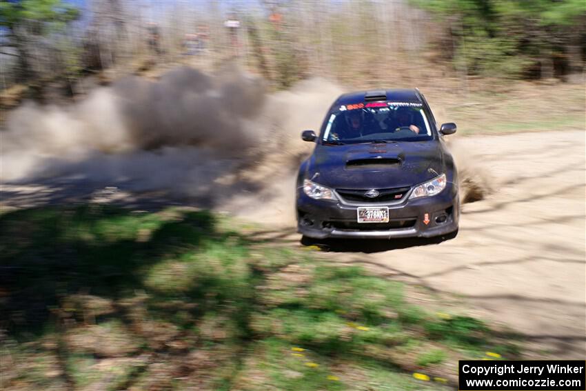 Corey Morris / Zane Morris Subaru WRX STi on SS2, Kabekona I.