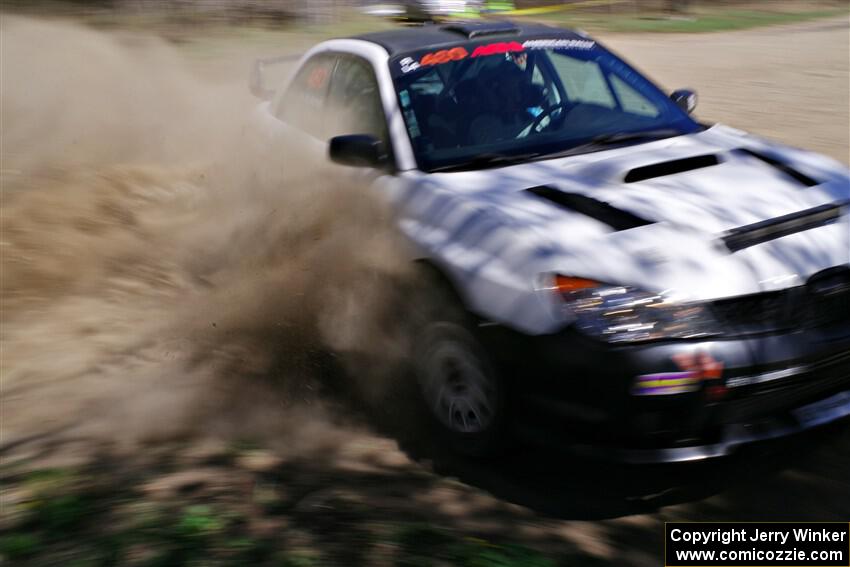 Josh Kemp / Danielle Kemp Subaru WRX on SS2, Kabekona I.