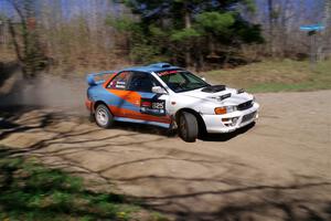 Tyler Matalas / Dustin Sharkozy Subaru Impreza LX on SS2, Kabekona I.