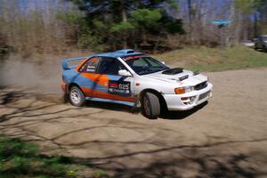 Tyler Matalas / Dustin Sharkozy Subaru Impreza LX on SS2, Kabekona I.