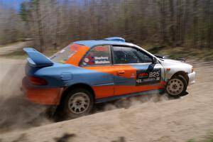 Tyler Matalas / Dustin Sharkozy Subaru Impreza LX on SS2, Kabekona I.