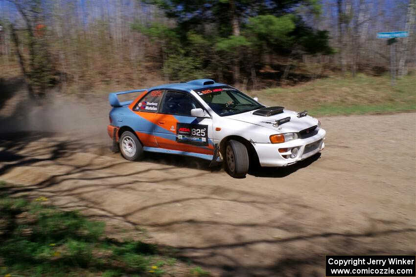 Tyler Matalas / Dustin Sharkozy Subaru Impreza LX on SS2, Kabekona I.