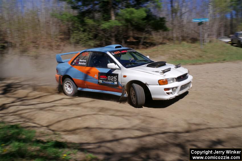 Tyler Matalas / Dustin Sharkozy Subaru Impreza LX on SS2, Kabekona I.