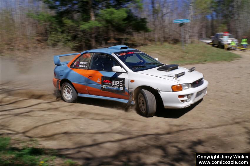 Tyler Matalas / Dustin Sharkozy Subaru Impreza LX on SS2, Kabekona I.