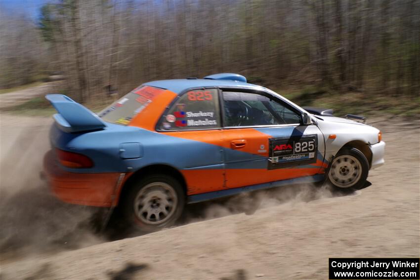 Tyler Matalas / Dustin Sharkozy Subaru Impreza LX on SS2, Kabekona I.