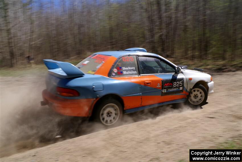 Tyler Matalas / Dustin Sharkozy Subaru Impreza LX on SS2, Kabekona I.