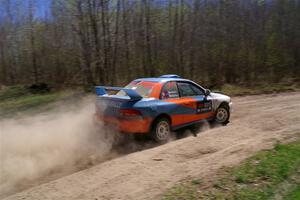 Tyler Matalas / Dustin Sharkozy Subaru Impreza LX on SS2, Kabekona I.