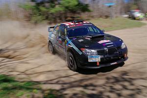 Matt James / Jackie James Subaru Impreza on SS2, Kabekona I.