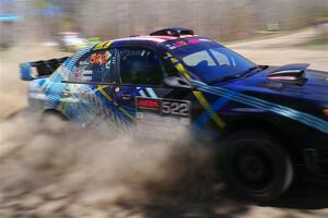 Matt James / Jackie James Subaru Impreza on SS2, Kabekona I.