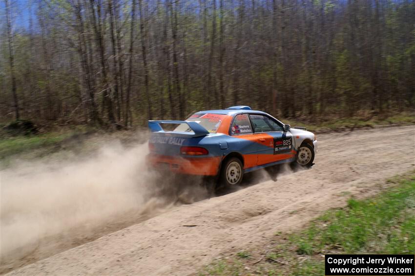 Tyler Matalas / Dustin Sharkozy Subaru Impreza LX on SS2, Kabekona I.
