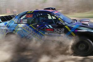 Matt James / Jackie James Subaru Impreza on SS2, Kabekona I.