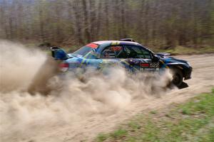 Matt James / Jackie James Subaru Impreza on SS2, Kabekona I.