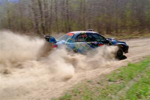 Matt James / Jackie James Subaru Impreza on SS2, Kabekona I.