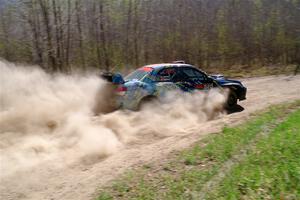 Matt James / Jackie James Subaru Impreza on SS2, Kabekona I.