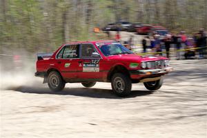 Levi Johnson / Griffin Johnson BMW 325e on SS3, Steamboat II.