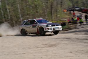 Aidan Hicks / John Hicks Subaru Impreza Wagon on SS3, Steamboat II.