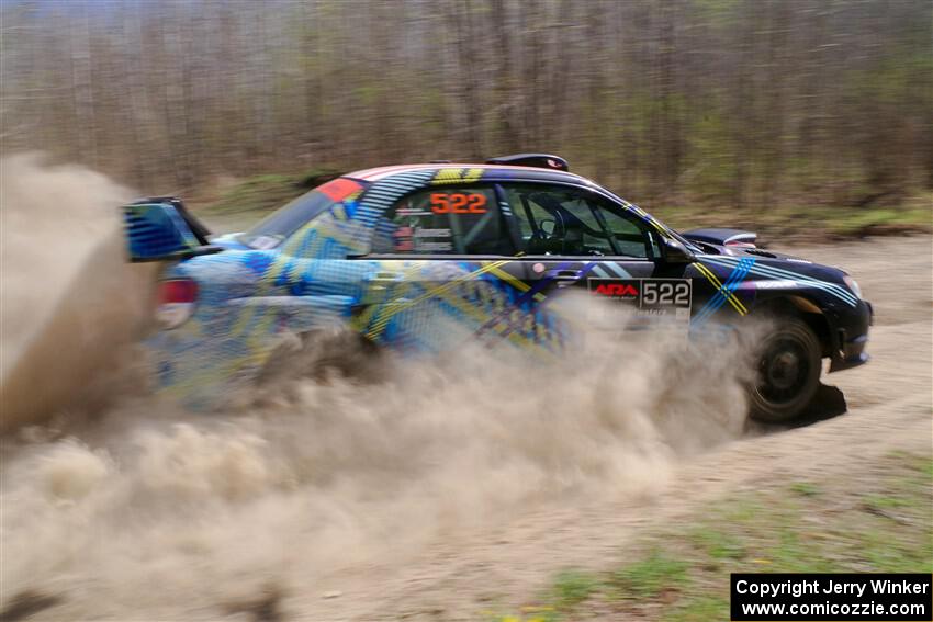 Matt James / Jackie James Subaru Impreza on SS2, Kabekona I.