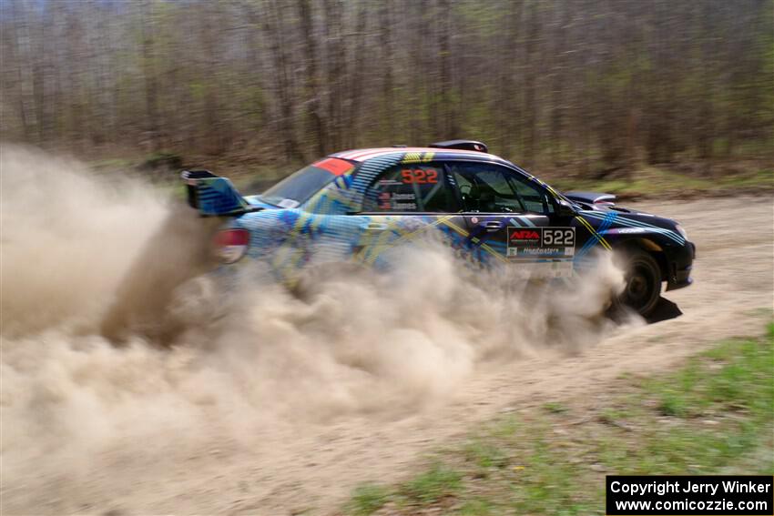 Matt James / Jackie James Subaru Impreza on SS2, Kabekona I.