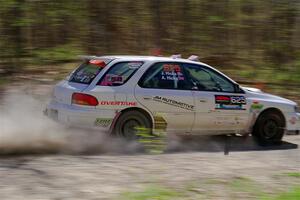 Aidan Hicks / John Hicks Subaru Impreza Wagon on SS3, Steamboat II.